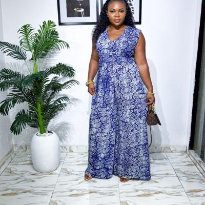 Signature Adire Oversized Jumpsuit