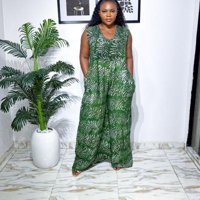 Premium Relaxed Adire Jumpsuit