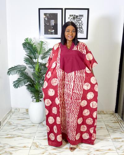 Premium Adire Flowing Boubou