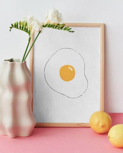 Egg-Crate Wall Art